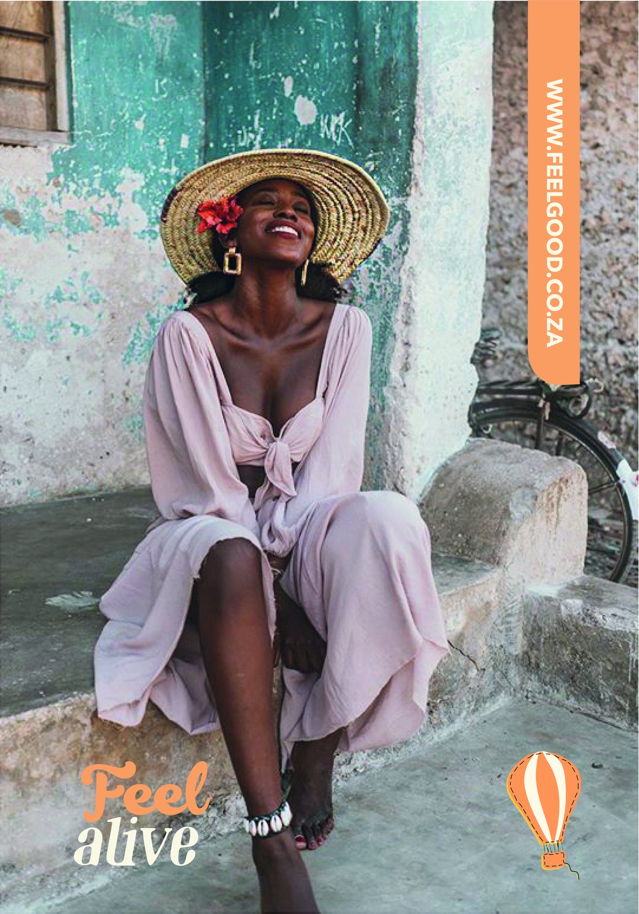 Feel Alive — Zanzibar, Tanzania campaign poster