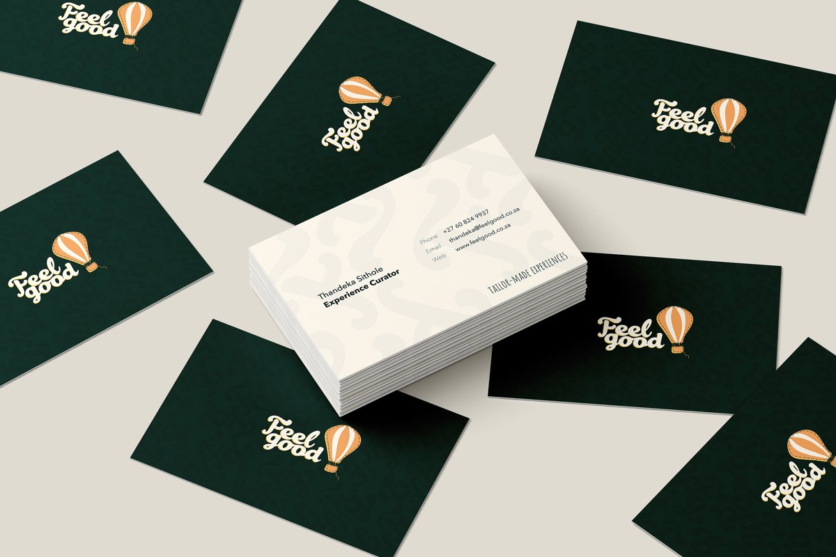Feel Good business cards